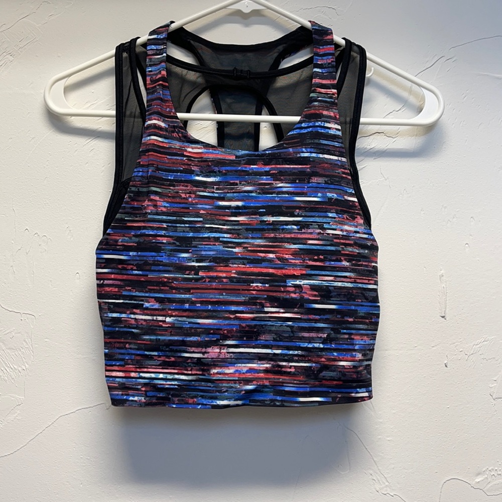 Lululemon Crop Tank Top with Built in Bra